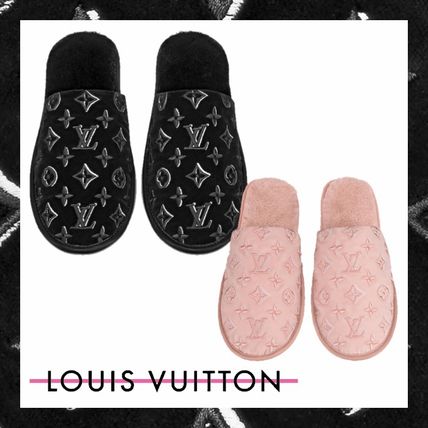 Louis Vuitton MONOGRAM Lv Suite Open Back Flat Loafer 1A5SYY 1A5SZ2 