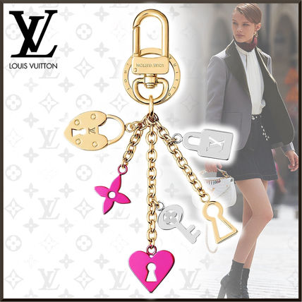 Louis Vuitton 2020 SS Chain Logo Metallic Keychains  Bag Charms M67438 