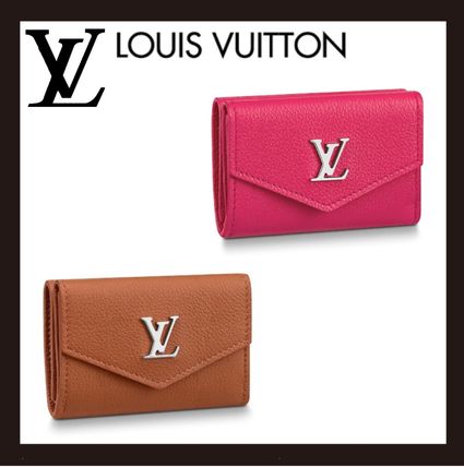 Louis Vuitton Unisex Street Style Leather Logo Folding Wallets M67858 M67862 