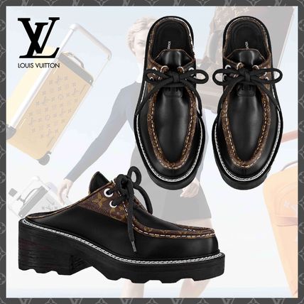 Louis Vuitton 2020 SS Monogram Casual Style Blended Fabrics Plain Leather 1A63YB 