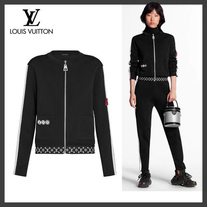 Louis Vuitton MONOGRAM 2020 SS Cardigan With Monogram Band 1A630F 