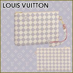 Louis Vuitton DAMIER AZUR City Pouch N60253 
