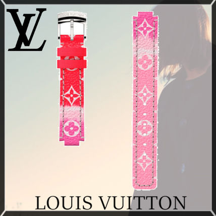 Louis Vuitton MONOGRAM Casual Style Leather Elegant Style Watches R17278 