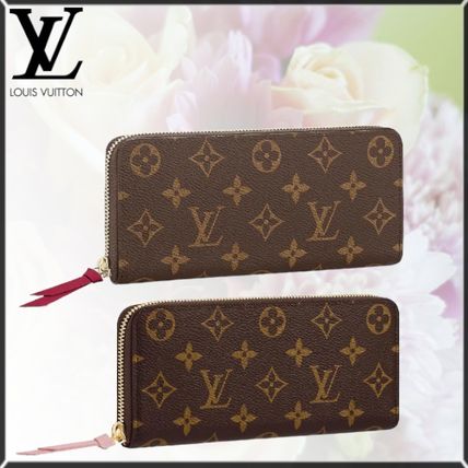 Louis Vuitton MONOGRAM Monogram Leather Folding Wallets M60742 