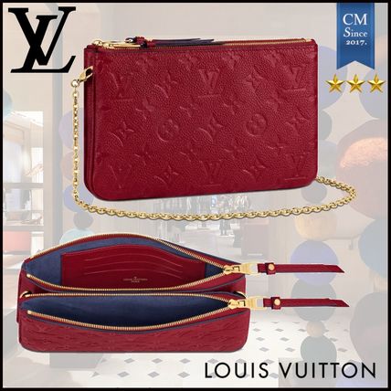 Louis Vuitton MONOGRAM EMPREINTE 2020 SS Monogram Chain Leather Crossbody Logo Shoulder Bags 