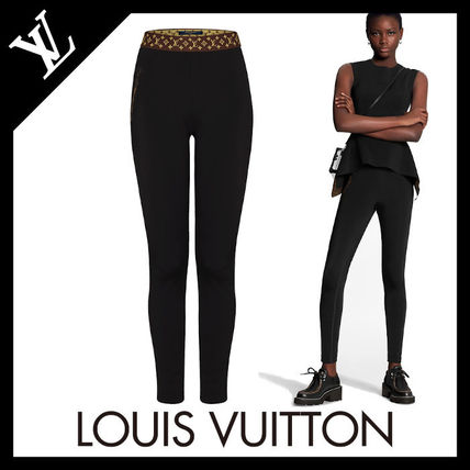 Louis Vuitton 2020 SS Leggings With Monogram Elastic Belt 1A7VTC 