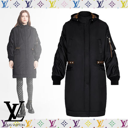 Louis Vuitton 2020 21AW Monogram Nylon Long Sleeves Plain Medium 1A81XT 