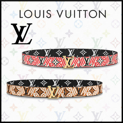 Louis Vuitton 2020 21AW Monogram Logo Belts M0311U M0312U 
