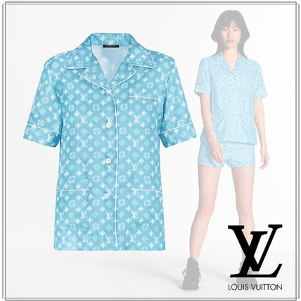 Louis Vuitton 2020 SS Monogram Silk Lounge  Sleepwear 1A60VD1A60VE 