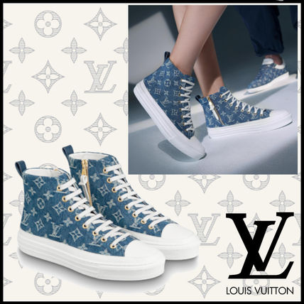 Louis Vuitton MONOGRAM 2020 SS Monogram Round Toe Rubber Sole Casual Style Logo 1A4VT2 