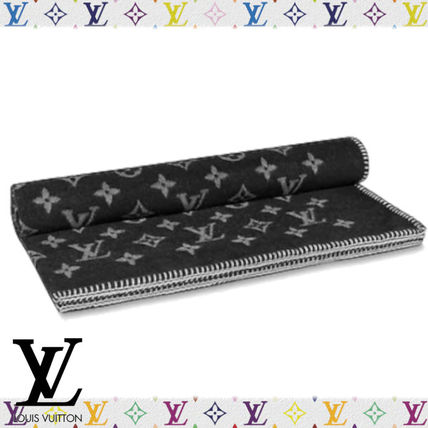 Louis Vuitton 2020 SS Monogram Eclipse Blanket M76032 