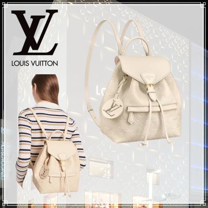 Louis Vuitton Casual Style Leather Elegant Style Backpacks M45397 