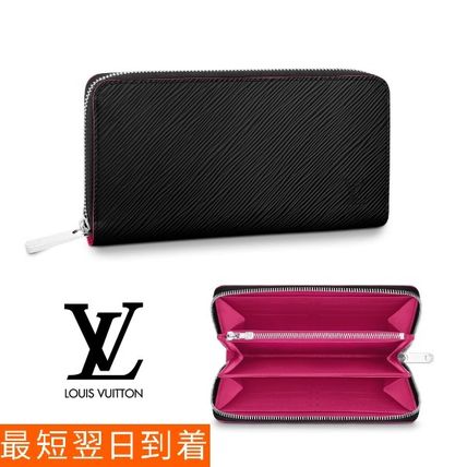 Louis Vuitton EPI 2019 SS Plain Leather Long Wallet Logo Long Wallets M64838 