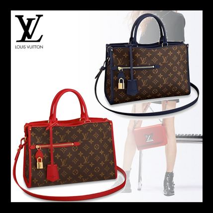 Louis Vuitton MONOGRAM Monogram Casual Style Unisex Calfskin Leather Logo 