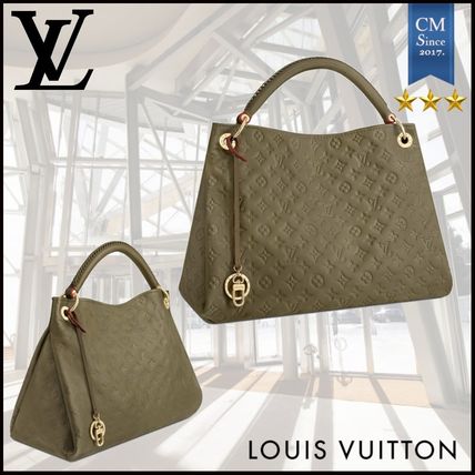 Louis Vuitton ARTSY 2020 SS 2WAY Leather Logo Handbags 