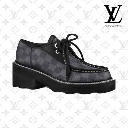 Louis Vuitton DAMIER GRAPHITE 2020 SS Lv Beaubourg Platform Der