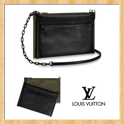 Louis Vuitton MONOGRAM 2019 20AW Double Flat Messenger M44635 