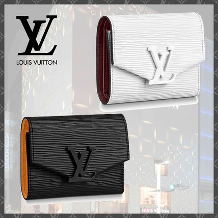 Louis Vuitton Monogram Unisex Blended Fabrics Logo Folding Wallets M69218 M69165 