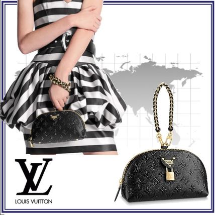 Louis Vuitton 2020 SS Monogram Casual Style Blended Fabrics Leather Clutches 