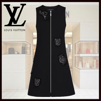 Louis Vuitton 2020 SS Short Logo Dresses 1A5JOI 