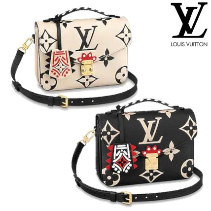 Louis Vuitton MONOGRAM Monogram 2WAY Leather Crossbody Logo Shoulder Bags M45385 M45384 