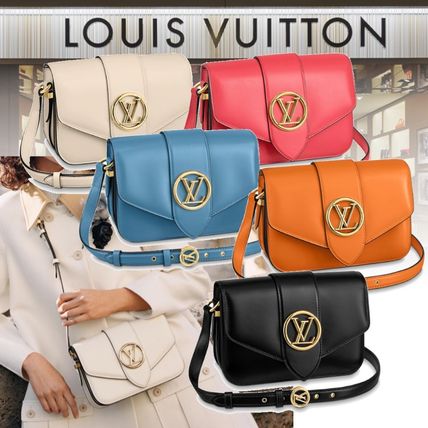 Louis Vuitton PONT NEUF 2020 SS 2WAY Leather Party Style Elegant Style Crossbody Logo M55948 M55946 M55947 M55950 M55949 