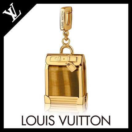 Louis Vuitton 2020 SS Casual Style Blended Fabrics Party Style 18K Gold Q93297 