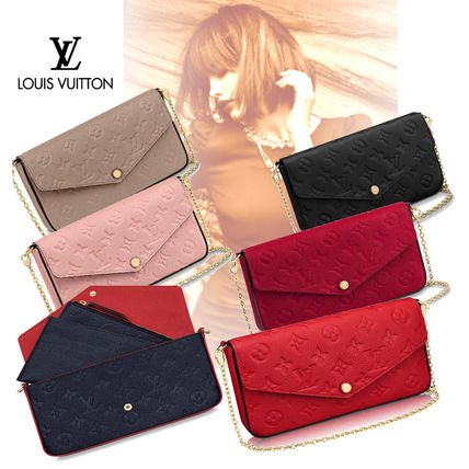 Louis Vuitton MONOGRAM EMPREINTE Felicie Pochette M67856 M68697 M64099 M64065 M63700 M64064 