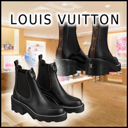 Louis Vuitton 2020 21AW 2020 21 AW LV BEAUBOURG ANKLE BOOT black anklebooties 1A8949 