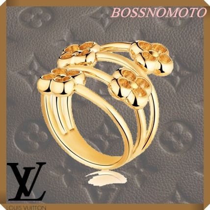 Louis Vuitton 2020 SS Flower Full Ring Gold S M68128 