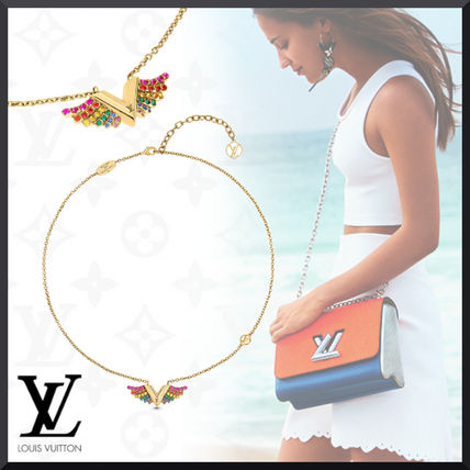 Louis Vuitton V Chain Party Style Elegant Style Co ord Bridal M69617 