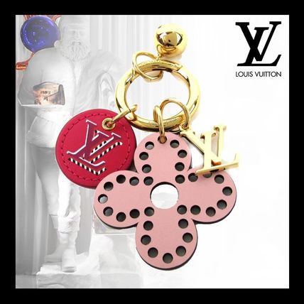 Louis Vuitton MONOGRAM Flower Patterns Monogram Unisex Calfskin Plain Logo 