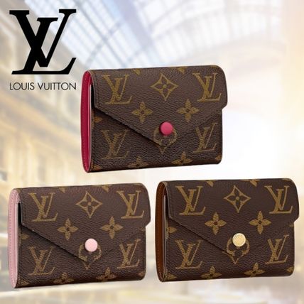 Louis Vuitton MONOGRAM 2019 SS Monogram Unisex Street Style Leather Folding Wallet M41938 M62472 M62360 
