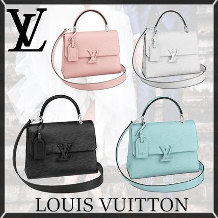 Louis Vuitton EPI 2020 SS Leather Logo Shoulder Bags M53694 