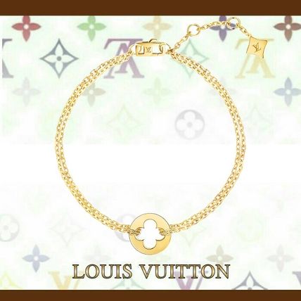 Louis Vuitton Empreinte Chain Bracelet Yellow Gold Q95619 