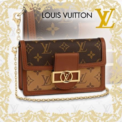 Louis Vuitton MONOGRAM Monogram Bi color Leather Party Style Elegant Style 
