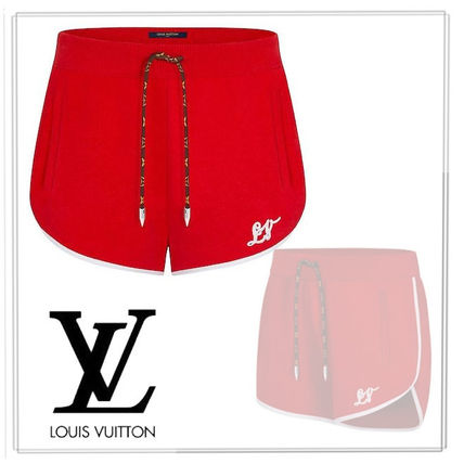 Louis Vuitton 2020 21AW Short Blended Fabrics Plain Pants 