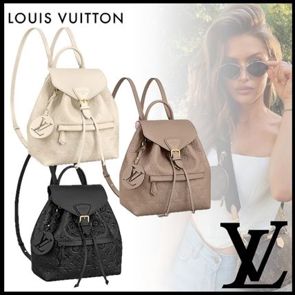 Louis Vuitton MONOGRAM EMPREINTE 2020 21AW Monogram 2WAY Leather Logo Backpacks M45410 M45397 M45205 