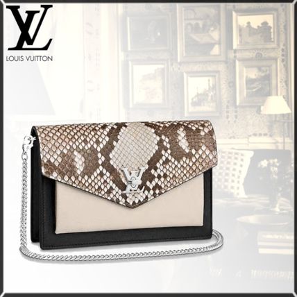Louis Vuitton Leather Clutches N97000 