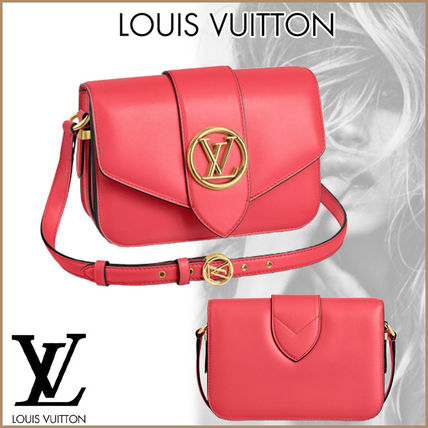 Louis Vuitton PONT NEUF 2020 SS Leather Elegant Style Crossbody Shoulder Bags M55949 