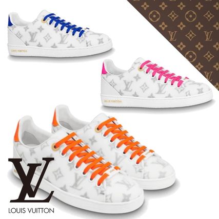 Louis Vuitton MONOGRAM 2019 20AW Monogram Round Toe Rubber Sole Casual Style Logo 1A640P 1A641F 1A641V 