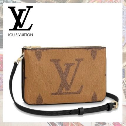 Louis Vuitton MONOGRAM Double Zip Pochette M69203 