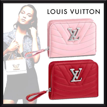 Louis Vuitton 2019 20AW Louis Vuitton New Wave Zipped Compact Wallet M63790 M63791 