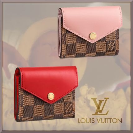 Louis Vuitton DAMIER Zoe Wallet N60166 N60167 