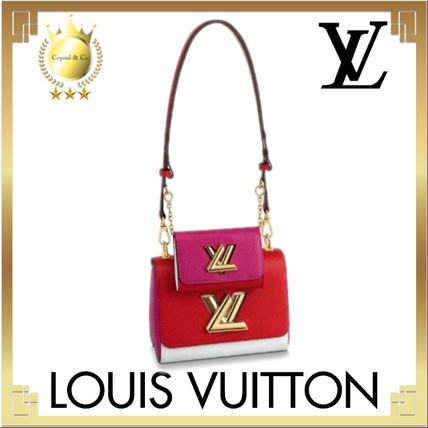 Louis Vuitton TWIST 2020 SS Casual Style Bag in Bag 2WAY 3WAY Bi color Chain Plain 