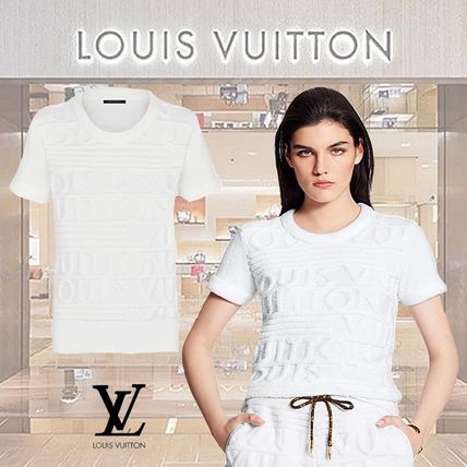 Louis Vuitton Soft Wool Knit T Shirt With 3D Louis Vuitton Signature 1A83DI 