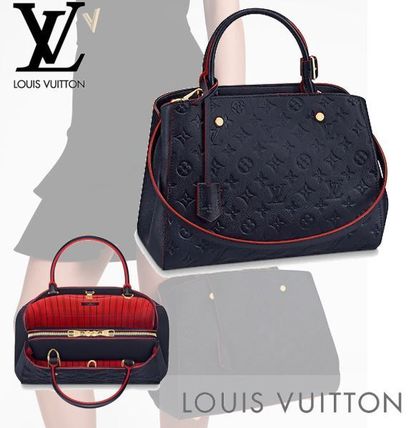 Louis Vuitton MONOGRAM EMPREINTE Montaigne Mm M42746 
