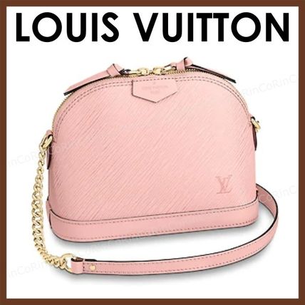 Louis Vuitton ALMA 2WAY Leather Crossbody Shoulder Bags 