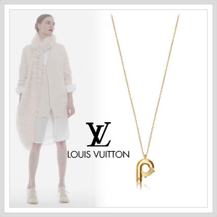 Louis Vuitton 2019 20AW Lv  Me Necklace Letter P M61071 