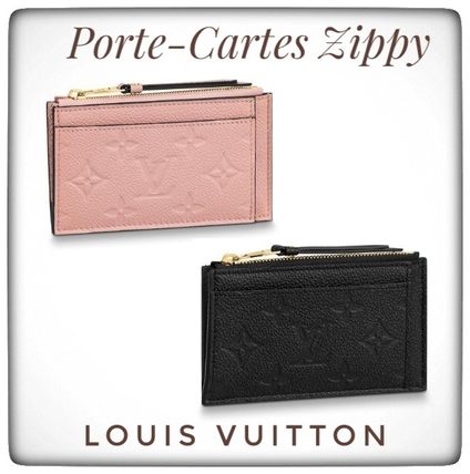 Louis Vuitton MONOGRAM EMPREINTE 2020 21AW Zipped Card Holder M67853 M68339 
